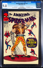 Load image into Gallery viewer, Amazing Spider-Man #47 CGC 9.8 WP 1967 Marvel Comics Kraven the Hunter Classic Cover