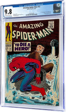 Load image into Gallery viewer, Amazing Spider-Man #52 CGC 9.8 1967 Marvel Comics 1st Appearance Joe Robertson