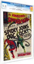Load image into Gallery viewer, Amazing Spider-Man #56 CGC 9.8 1968 Marvel Comics 1st Appearance Captain George Stacy (1 of 15)