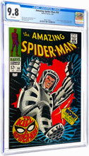 Load image into Gallery viewer, Amazing Spider-Man #58 CGC 9.8 White Pages 1968 Marvel Comics (1 of 10)