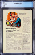 Load image into Gallery viewer, Amazing Spider-Man #58 CGC 9.8 White Pages 1968 Marvel Comics (1 of 10)