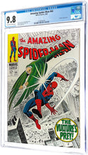 Load image into Gallery viewer, Amazing Spider-Man #64 CGC 9.8 1968 Marvel Comics Vulture Appearance Classic Cover