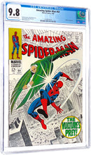 Load image into Gallery viewer, Amazing Spider-Man #64 CGC 9.8 1968 Marvel Comics Vulture Appearance Classic Cover