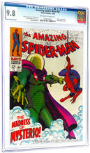 Load image into Gallery viewer, Amazing Spider-Man #66 CGC 9.8 1968 Marvel Comics Mysterio Appearance Classic Cover
