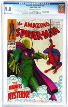 Load image into Gallery viewer, Amazing Spider-Man #66 CGC 9.8 1968 Marvel Comics Mysterio Appearance Classic Cover