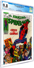 Load image into Gallery viewer, Amazing Spider-Man #68 CGC 9.8 1969 Marvel Comics Kingpin Appearance