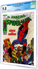 Load image into Gallery viewer, Amazing Spider-Man #68 CGC 9.8 1969 Marvel Comics Kingpin Appearance
