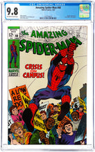 Load image into Gallery viewer, Amazing Spider-Man #68 CGC 9.8 1969 Marvel Comics Kingpin Appearance