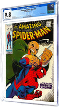 Load image into Gallery viewer, Amazing Spider-Man #69 CGC 9.8 1969 Marvel Comics Kingpin Appearance &amp; Cover