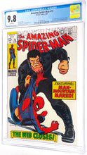 Load image into Gallery viewer, Amazing Spider-Man #73 CGC 9.8 WP 1969 Marvel Comics 1st Appearance Silvermane