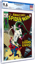 Load image into Gallery viewer, Amazing Spider-Man #76 CGC 9.6 NM+ 1969 Marvel Comics Lizard Appearance &amp; Cover