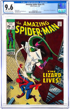 Load image into Gallery viewer, Amazing Spider-Man #76 CGC 9.6 NM+ 1969 Marvel Comics Lizard Appearance &amp; Cover