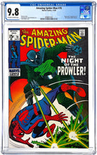 Load image into Gallery viewer, Amazing Spider-Man #78 CGC 9.8 1969 Marvel Comics Origin &amp; 1st Appearance Prowler