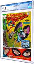 Load image into Gallery viewer, Amazing Spider-Man #94 CGC 9.8 WP 1971 Marvel Comics Origin Retold Beetle Appearance