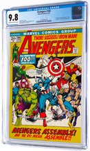 Load image into Gallery viewer, Avengers #100 CGC 9.8 1972 Marvel Comics Barry Windsor-Smith Classic Cover
