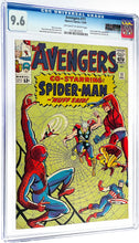 Load image into Gallery viewer, Avengers #11 CGC 9.6 NM+ 1964 Marvel Comics Spider-Man Appearance (CVA Certified)