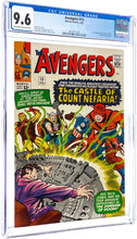 Load image into Gallery viewer, Avengers #13 CGC 9.6 NM+ 1965 Marvel Comics 1st appearance Count Nefaria