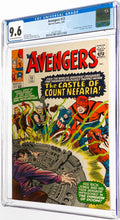 Load image into Gallery viewer, Avengers #13 CGC 9.6 NM+ 1965 Marvel Comics 1st appearance Count Nefaria