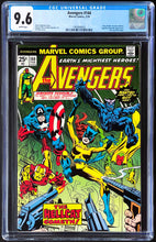 Load image into Gallery viewer, Avengers #144 CGC 9.6 White Pages 1st Appearance Hellcat 1976 Marvel Comics