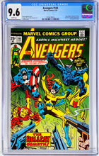 Load image into Gallery viewer, Avengers #144 CGC 9.6 White Pages 1st Appearance Hellcat 1976 Marvel Comics