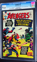 Load image into Gallery viewer, Avengers #15 CGC 9.6 NM+ 1965 Marvel Comics "Death" of Baron Zemo.