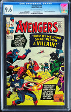 Load image into Gallery viewer, Avengers #15 CGC 9.6 NM+ 1965 Marvel Comics "Death" of Baron Zemo.