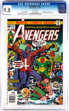 Load image into Gallery viewer, Avengers #152 CGC 9.8 White Pages 1976 Marvel Comics 1st Appearance KEY