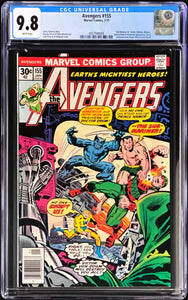 Avengers #155 CGC 9.8 White 1977 Marvel Comics Jack Kirby Doctor Doom Sub-Mariner