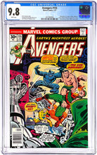 Load image into Gallery viewer, Avengers #155 CGC 9.8 White 1977 Marvel Comics + Secret Wars #5 CGC 9.8 WP Doctor Doom Key Set (2)