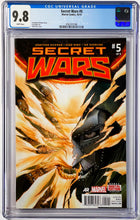 Load image into Gallery viewer, Avengers #155 CGC 9.8 White 1977 Marvel Comics + Secret Wars #5 CGC 9.8 WP Doctor Doom Key Set (2)