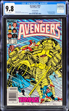 Load image into Gallery viewer, Avengers #257 CGC 9.8 White Pages Newsstand 1st Appearance Nebula 1985 Marvel Comics