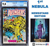 Load image into Gallery viewer, Avengers #257 CGC 9.8 White Pages Newsstand 1st Appearance Nebula 1985 Marvel Comics