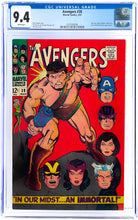 Load image into Gallery viewer, Avengers #38 CGC 9.4 White Pages 1967 Marvel Comics