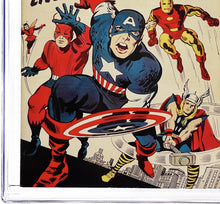 Load image into Gallery viewer, Avengers #4 CGC 9.4 NM 1963 Marvel Comics 1st Appearance Captain America Silver Age