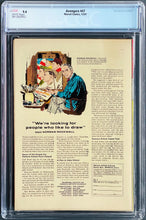 Load image into Gallery viewer, Avengers #47 CGC 9.4 White Pages 1967 Marvel Comics 1st Dane Whitman