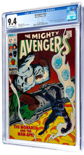 Load image into Gallery viewer, Avengers #62 CGC 9.4 NM 1969 Marvel Comics 1st Appearance Man-Ape M'Baku