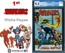 Load image into Gallery viewer, Avengers #71 CGC 9.2 WHITE 1969 Marvel Comics 1st INVADERS Silver Age