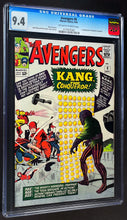 Load image into Gallery viewer, Avengers #8 CGC 9.4 1964 Marvel Comics 1st Appearance Kang