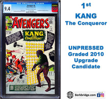 Load image into Gallery viewer, Avengers #8 CGC 9.4 1964 Marvel Comics 1st Appearance Kang