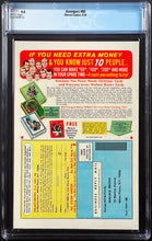 Load image into Gallery viewer, Avengers #80 CGC 9.4 White Pages 1970 Marvel Comics 1st RED Wolf (Unpressed)