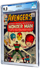 Load image into Gallery viewer, Avengers #9 CGC 9.2 1964 Marvel Comics 1st Appearance Wonder Man