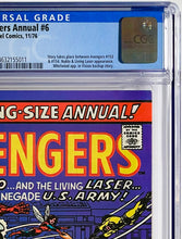 Load image into Gallery viewer, Avengers Annual #6 CGC 9.8 White Pages 1976 Marvel Comics (1 of 16)