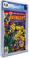 Load image into Gallery viewer, Avengers Annual #6 CGC 9.8 White Pages 1976 Marvel Comics (1 of 16)