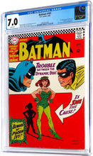 Load image into Gallery viewer, Batman #181 CGC 7.0 White Pages 1966 DC Comics 1st Appearance Poison Ivy