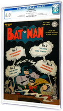 Load image into Gallery viewer, Batman #19 CGC 6.0 1943 DC Comics Golden Age Joker Appearance 1st Dick Sprang Art