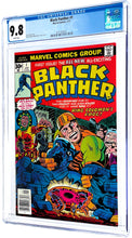Load image into Gallery viewer, Black Panther #1 CGC 9.8 White Pages 1977 Marvel Comics Jack Kirby