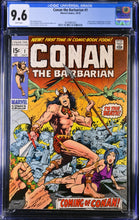 Load image into Gallery viewer, Conan the Barbarian #1 CGC 9.6 White Pages 1970 Marvel Comics 1st App Conan