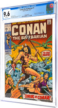 Load image into Gallery viewer, Conan the Barbarian #1 CGC 9.6 White Pages 1970 Marvel Comics 1st Appearance Conan