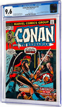 Load image into Gallery viewer, Conan the Barbarian #23 24 CGC 9.6 White Pages 1973 Marvel Comics Set (2)