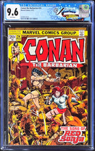Load image into Gallery viewer, Conan the Barbarian #23 24 CGC 9.6 White Pages 1973 Marvel Comics Set (2)